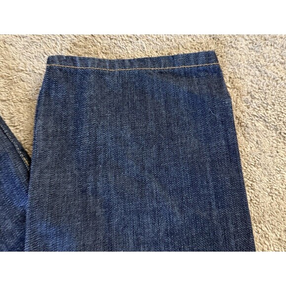 Levi’s 505 Dark Wash Jeans 28 x 28 Regular Straight Leg Denim Boys Size 16 - Picture 7 of 9